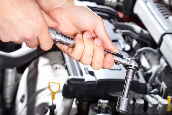 Photo of a mechanic working on a vehicle - Automotive Services Insurance in Greater Boston & Massachusetts